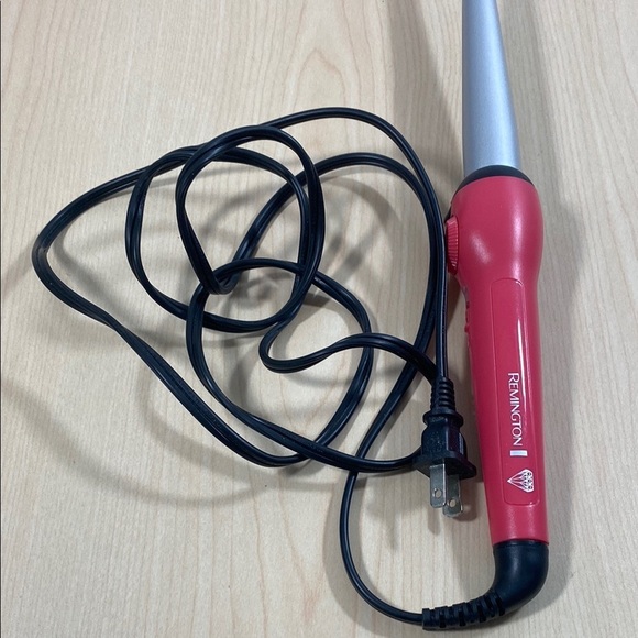 Remington Pink and Silver Tapered Styling Wand - Picture 4 of 4